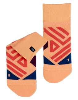 Mid Sock Coral / Navy W