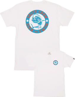 Mighty Mahi Premium S/S Tee White