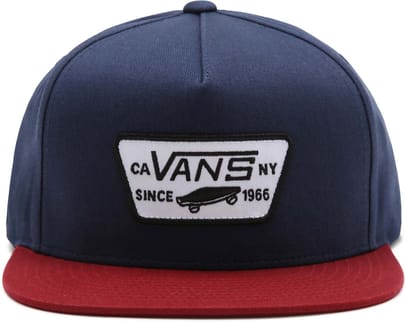 Full Patch Snapback Dress Blues Pomegranate
