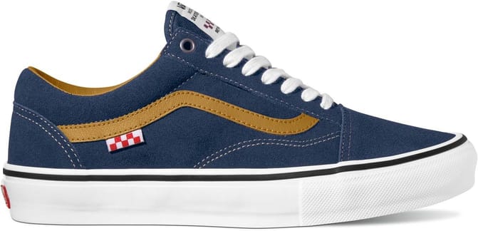 Skate Old Skool Reynolds Navy Golden Brown