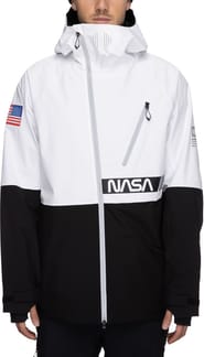Mns Glcr Nasa Hydra Thermagraph Jacket White Colorblock