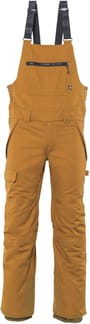 Mns Hot Lap Insulated Bib Golden Brown