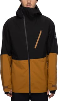 Mns Hydra Thermagraph Jacket Golden Brown Colorblock