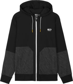 Moeca Zip Hoodie Black