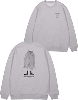 Moshpit Sweatshirt Light Grey