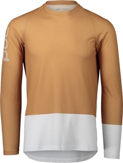 MTB Pure LS Jersey Aragonite Brown/Hydrogen White