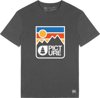 Nausta Tee Dark grey melange