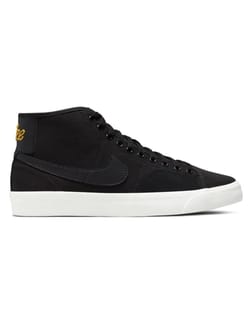 Nike SB Blazer Court Mid Premium Black Black Black Sail
