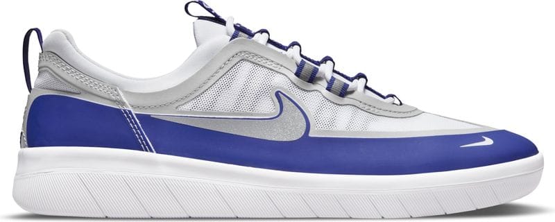 Nike SB Nyjah Free 2 Concord Silver Grey Fog White