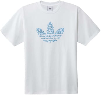 Nora G SS Tee White/Sonic Aqua