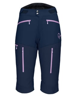 Fjørå Flex1 Shorts W's Indigo Night/Violet Tulle