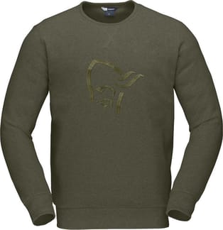 Norrona Crew Neck Unisex Olive Night