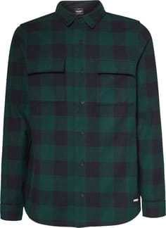 Bear Cozy Flannel Hunter Green Black Check
