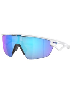 Sphaera Matte White Prizm Sapphire Polarized