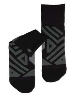 Mid Sock Black Shadow