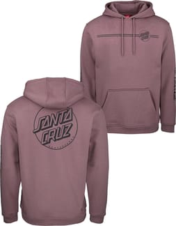 Opus Dot Stripe Hood Washed Grape