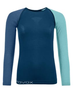 120 Comp Light Long Sleeve W Petrol Blue