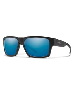 Outlier XL 2 Matte Black ChromaPop Polarized Blue Mirror