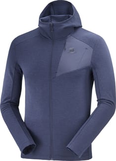 Outline Fz Hoodie M Mood Indigo
