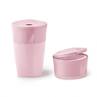 Pack-up-Cup BIO (2pack) dustypink/sandygreen