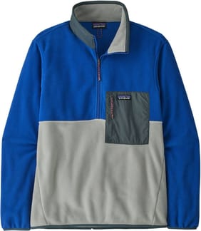 M's Microdini 1/2 Zip P/O Sleet Green