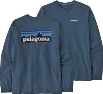 M's L/S P-6 Logo Responsibili-Tee Utility Blue