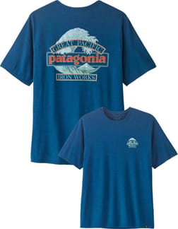 M's Cap Cool Daily Shirt - Great Waves Clement Blue Light X-Dye