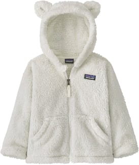 Baby Furry Friends Hoody Birch White