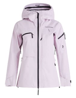 W Alpine Gore Tex Jacket Cold Blush