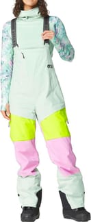 Elwy Bib Pants Silt Green Orchid