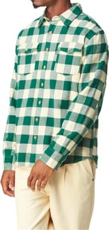 Hillsboro Shirt Bayberry Wood Ash