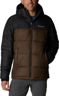 Pike Lake Hooded Jacket M Olive Green/Black