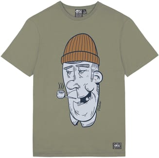Pipe Tee Dusty Olive