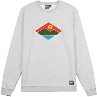 Plush Logo Crew Grey Melange