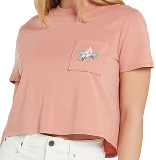 Pocket Dial Tee W Light Mauve