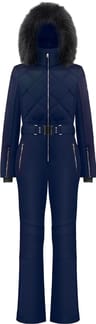 Stretch Ski Overall Silvery Gothic