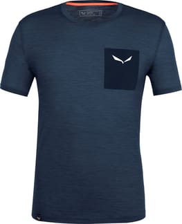Pure Logo Pocket Am M T-Shirt Dark Denim