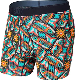 Quest Boxer Brief Fly Multi Fish Are Fly