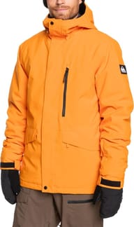 Mission Solid Jacket Orange Pepper