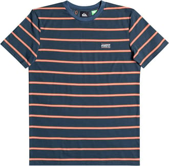 Range Stripe M Knit Top Midnight Navy Range Stripe