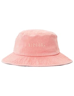 Washed Upf Bucket Hat Washed Coral