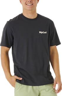 Blazed And Tubed Tee Washed Black