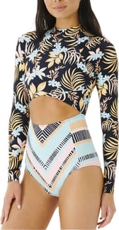 Sundance Ls Surf Suit Black