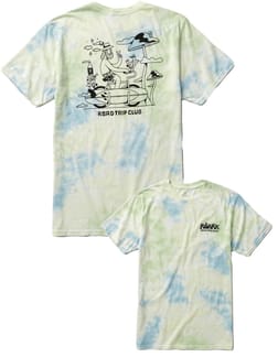 Road Trip Club Tie Dye Wash SS Yellow