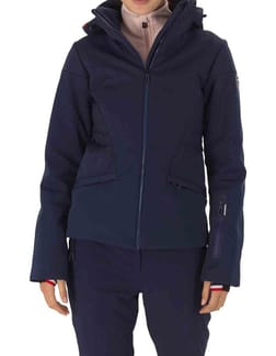 W Softshell Flat Jkt Dark Navy