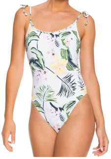 Roxy Bloom One Piece Fa Bright White Praslin