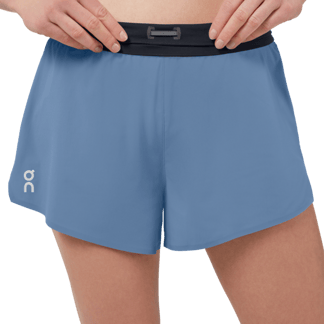 Running Shorts W Cerulean / Black
