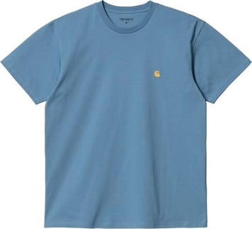 S/S Chase T-Shirt Icy Water / Gold
