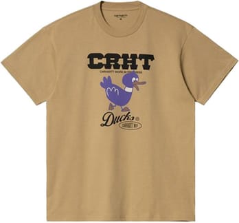 S/S CRHT Ducks T-Shirt Dusty H Brown