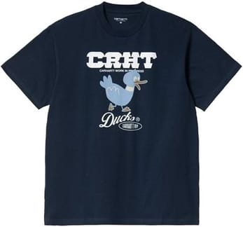 S/S CRHT Ducks T-Shirt Blue